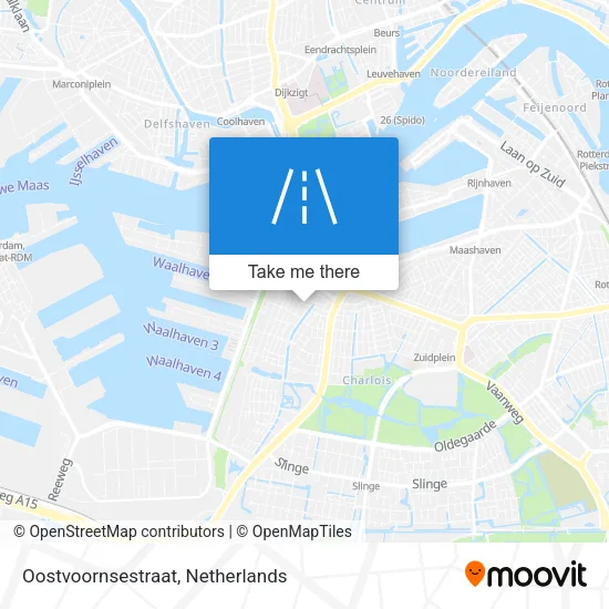 Oostvoornsestraat map