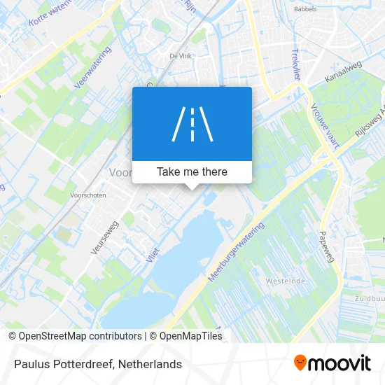 Paulus Potterdreef map