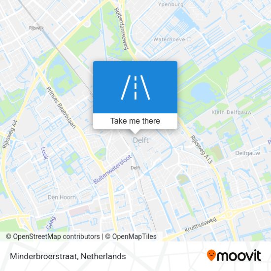 Minderbroerstraat map