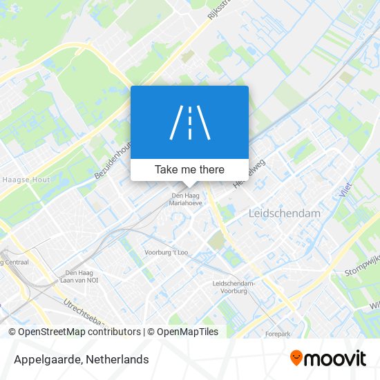 Appelgaarde map