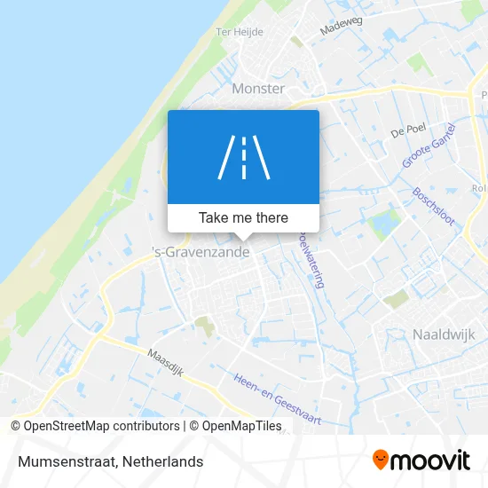Mumsenstraat map