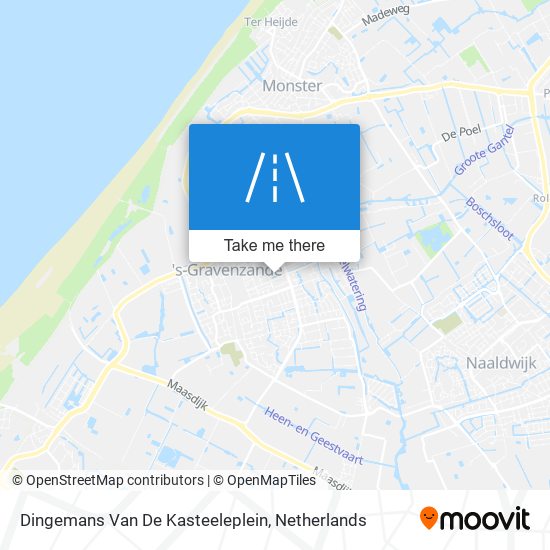 Dingemans Van De Kasteeleplein map