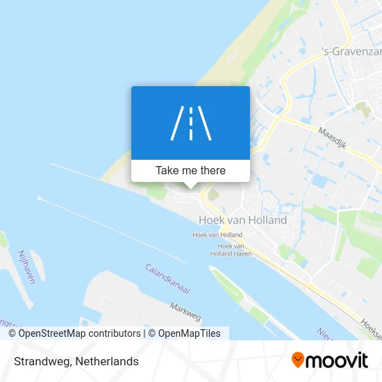 Strandweg map