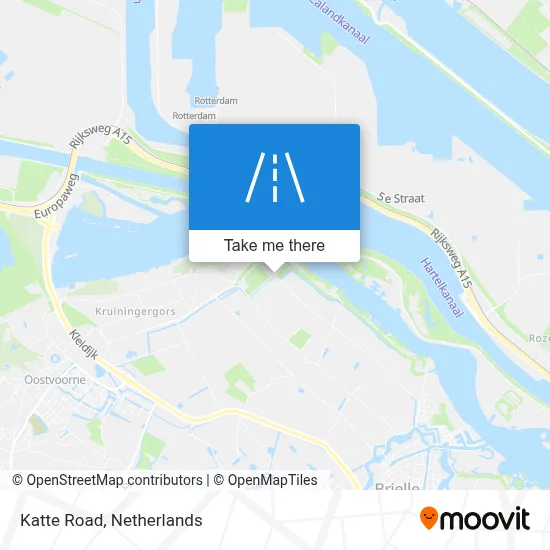 Katteweg map