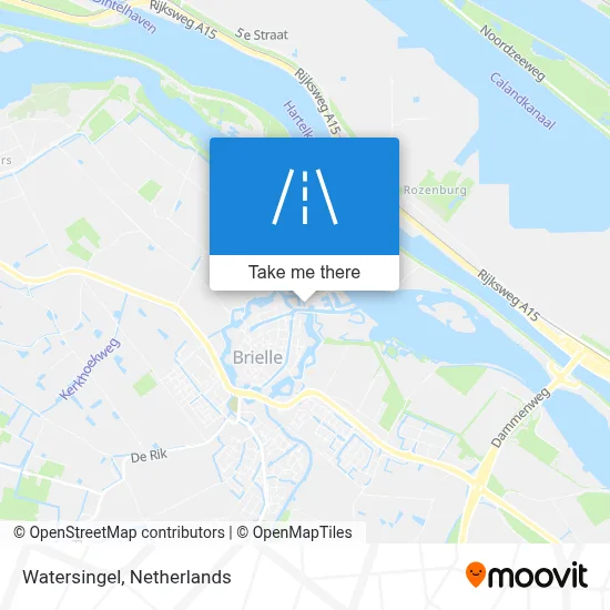 Watersingel map