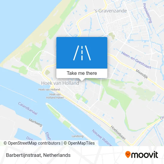 Barbertijnstraat map