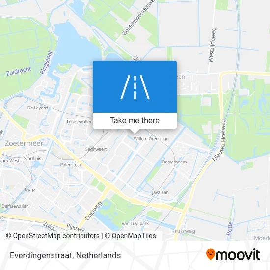 Everdingenstraat map