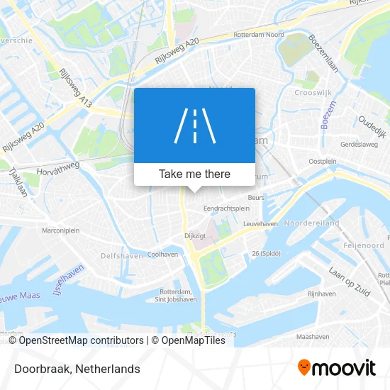 Doorbraak map