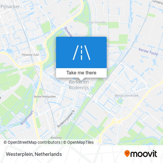 Westerplein map