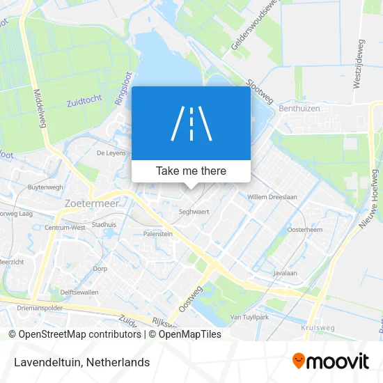 Lavendeltuin map