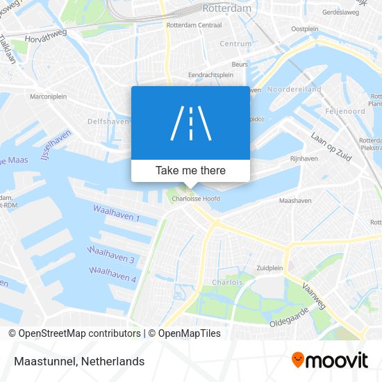 Maastunnel map