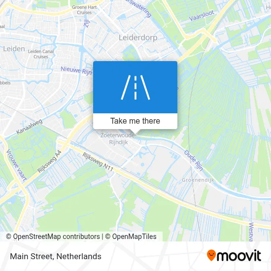 Hoofdstraat map
