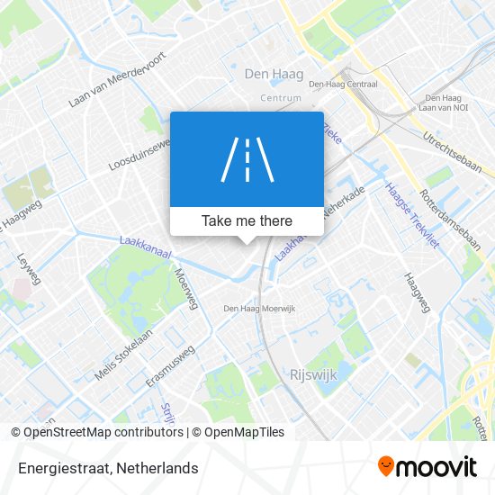 Energiestraat Karte