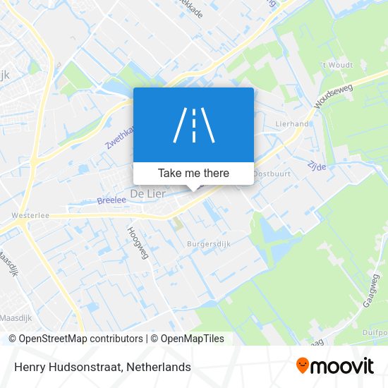 Henry Hudsonstraat map