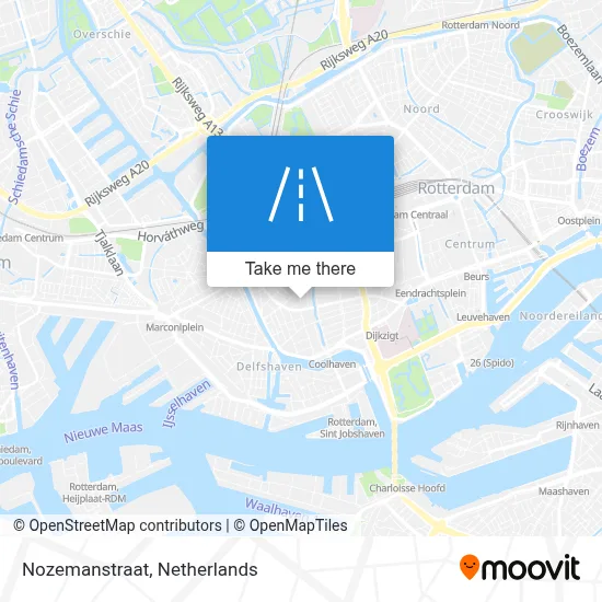 Nozemanstraat map
