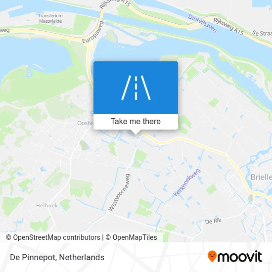 De Pinnepot map