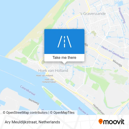 Ary Meuldijkstraat map