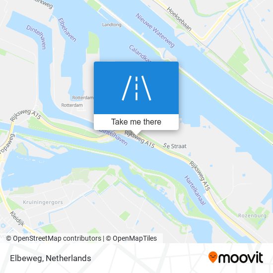 Elbeweg map