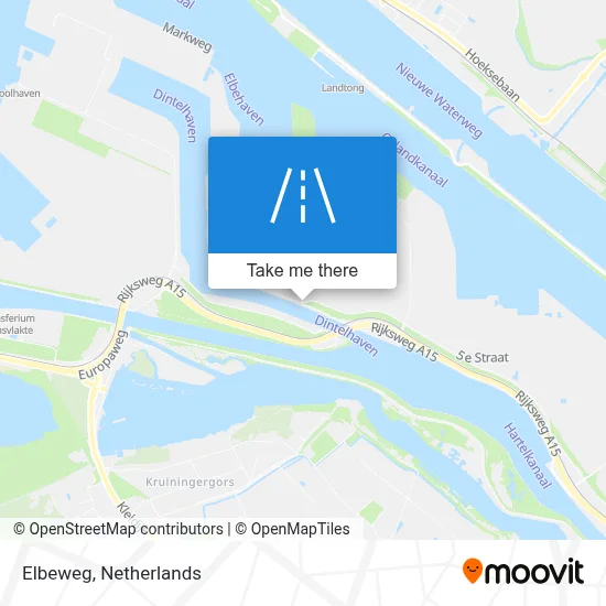 Elbeweg map