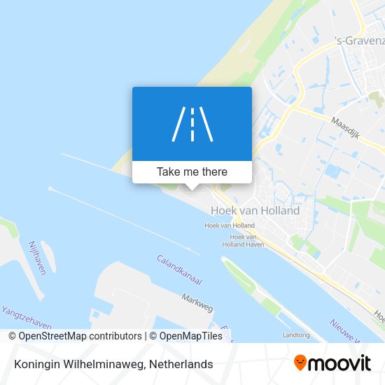 Koningin Wilhelminaweg map