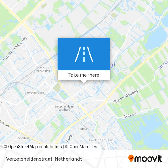 Verzetsheldenstraat map