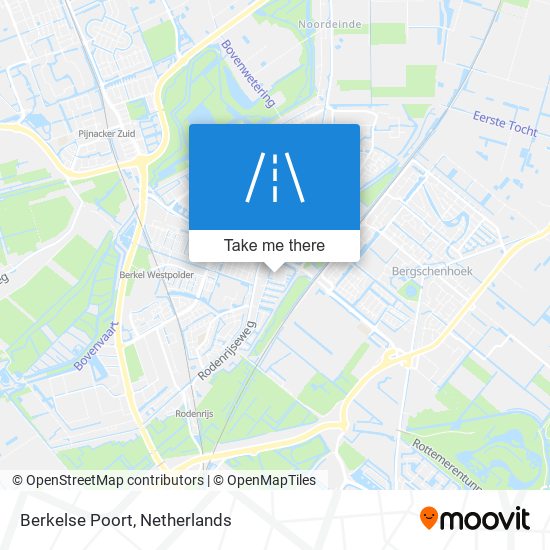 Berkelse Poort map