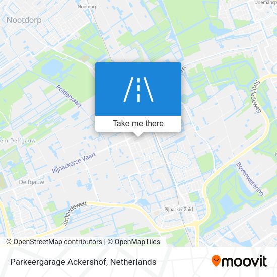 Parkeergarage Ackershof map