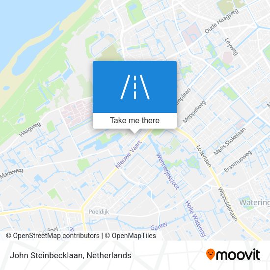 John Steinbecklaan map