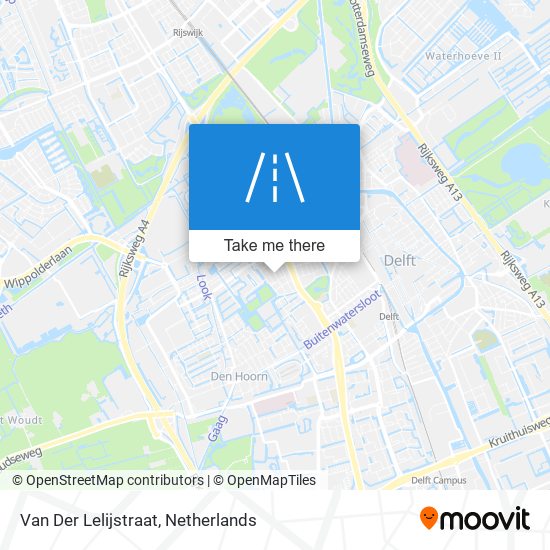 Van Der Lelijstraat map