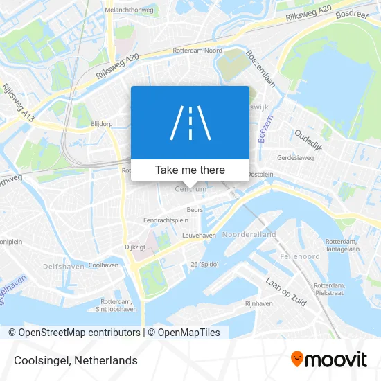 Coolsingel map