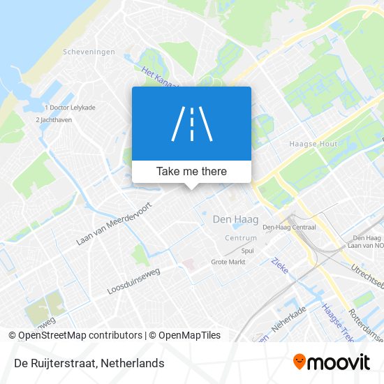 De Ruijterstraat map