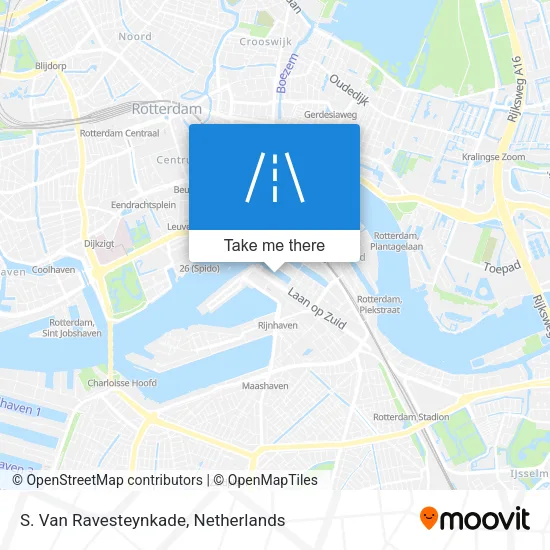 S. Van Ravesteynkade map