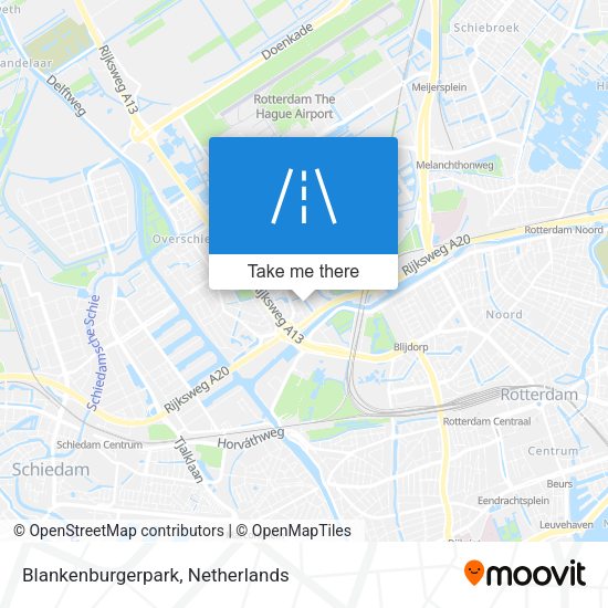 Blankenburgerpark map