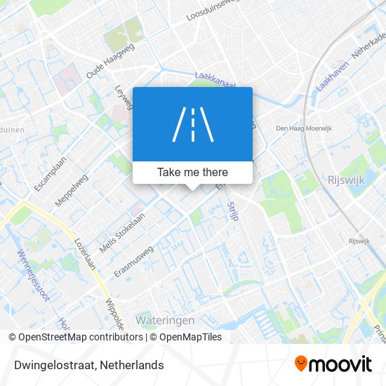 Dwingelostraat map