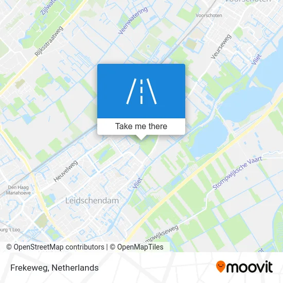 Frekeweg map