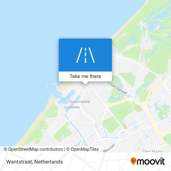 Wantstraat map