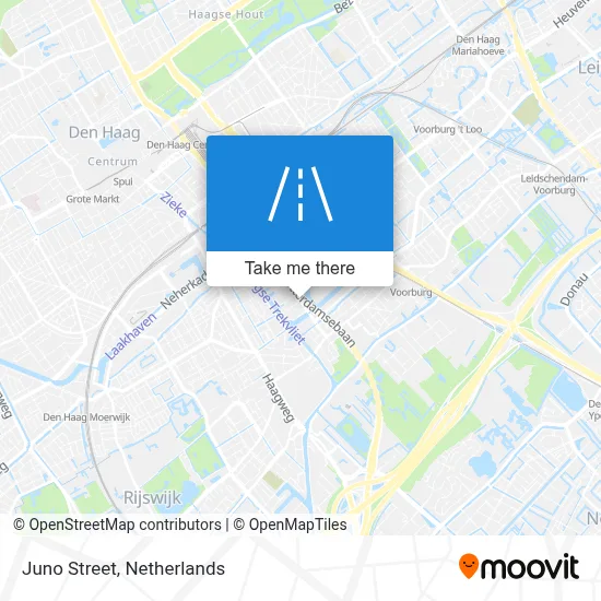 Junostraat map