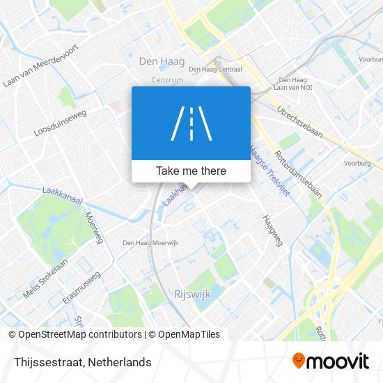 Thijssestraat map