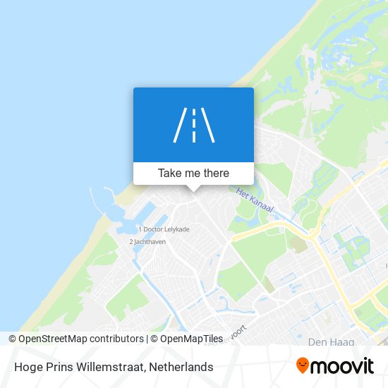 Hoge Prins Willemstraat map