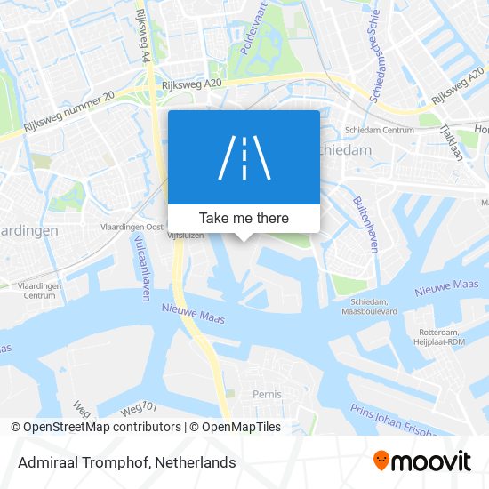 Admiraal Tromphof map