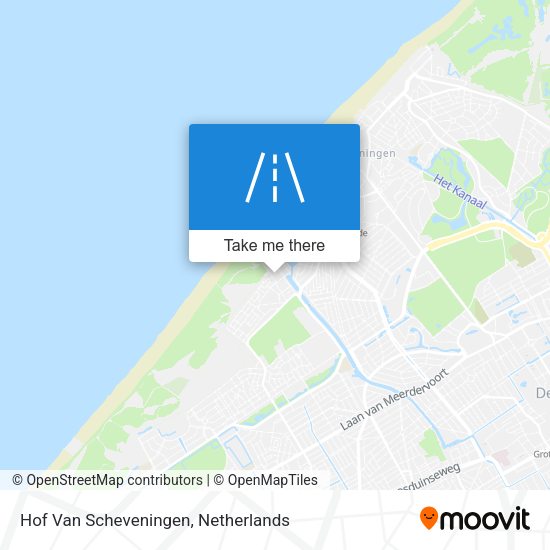 Hof Van Scheveningen map
