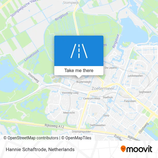 Hannie Schaftrode map