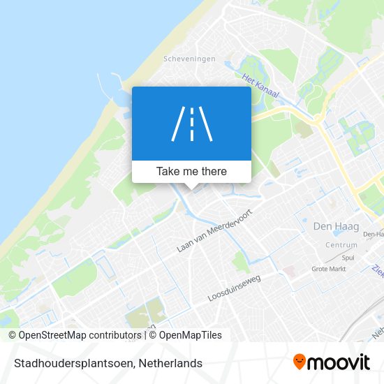 Stadhoudersplantsoen map