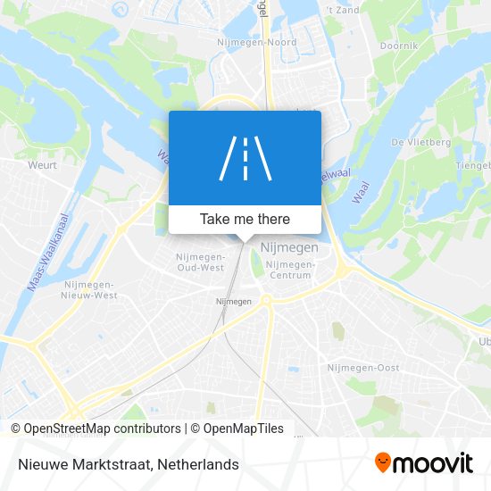 Nieuwe Marktstraat map