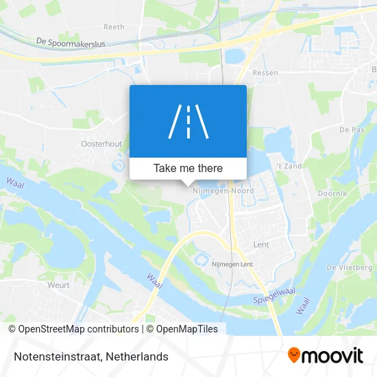 Notensteinstraat map