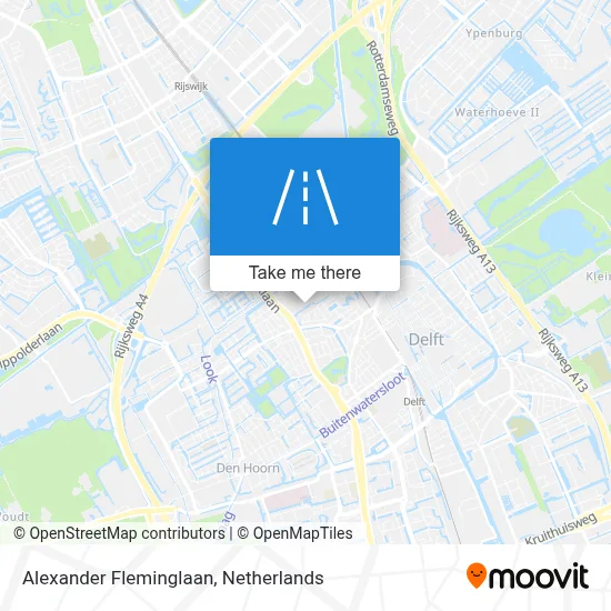 Alexander Fleminglaan map
