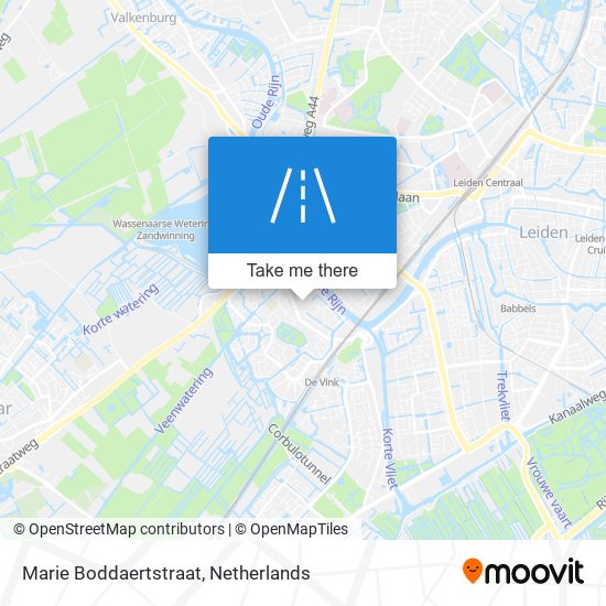 Marie Boddaertstraat map