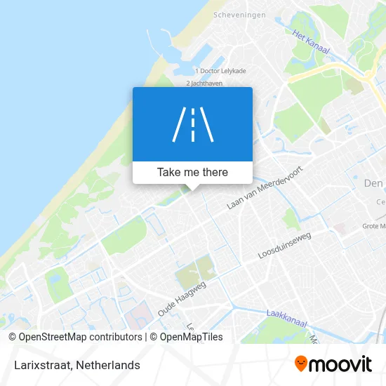 Larixstraat map