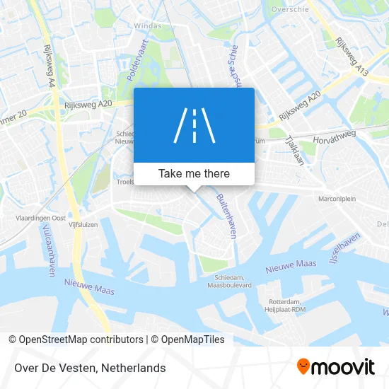 Over De Vesten map