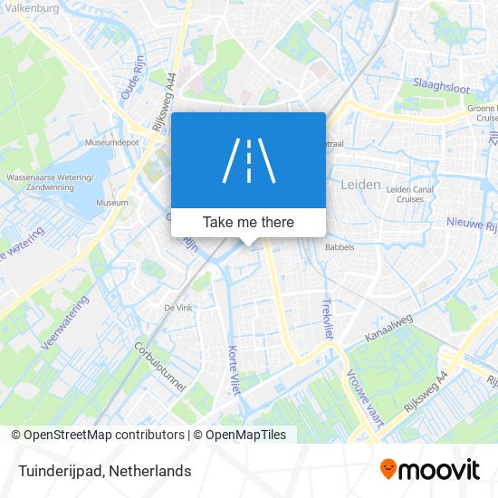 Tuinderijpad map